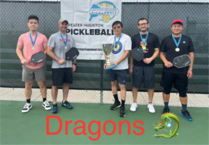 SPRING 2024 Men's 3.5+ winners Dragons - Harlem Rd Park - Captain Minh Bui